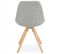 Chaise Scandinave "yolanda" 82cm Gris et Naturel