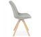 Chaise Scandinave "yolanda" 82cm Gris et Naturel