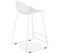 Tabouret De Bar "blitz" 85cm Blanc