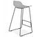 Tabouret De Bar "blitz" 95cm Gris et Noir