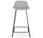 Tabouret De Bar "blitz" 95cm Gris et Noir