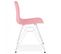 Chaise Design "spider" 83cm Rose et Blanc