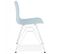 Chaise Design "spider" 83cm Bleu et Blanc