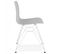 Chaise Design "spider" 83cm Gris et Blanc