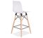 Tabouret De Bar Design "marlina" 108cm Blanc