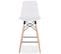 Tabouret De Bar Design "marlina" 108cm Blanc