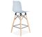 Tabouret De Bar Design "marlina" 108cm Bleu