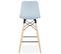 Tabouret De Bar Design "marlina" 108cm Bleu