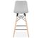 Tabouret De Bar Design "marlina" 108cm Gris