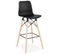 Tabouret De Bar Design "marlina" 112cm Noir