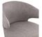 Fauteuil Design Lounge "hera" 72cm Gris et Noir