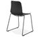 Chaise Design "mandreo" 82cm Noir