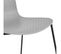 Chaise Design "mandreo" 82cm Gris et Noir