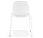 Chaise Design "olganic" 85cm Blanc
