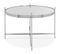 Table D'appoint Design Ronde "keops" 63cm Argent