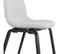 Chaise Design En Tissu "tikel" 81cm Gris et Noir