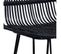 Tabouret De Bar Design En Rotin "baloin" 94cm Noir