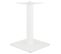 Pied De Table En Métal "algun" 73cm Blanc