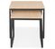 Lot De 2 Tables Gigognes Bois "lyna" 50cm Naturel