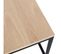 Lot De 2 Tables Gigognes Bois "lyna" 50cm Naturel