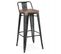 Tabouret De Bar Design "kary" 94cm Noir