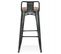 Tabouret De Bar Design "kary" 94cm Noir