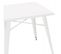 Table De Repas Vintage "calaco" 76cm Blanc