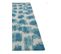 Tapis De Salon Moderne Tissé Plat Taki En Polyester - Bleu Turquoise - 80x150 Cm