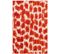 Tapis De Salon Moderne Tissé Plat Taki En Polyester - Orange - 170x240 Cm