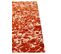 Tapis De Salon Moderne Tissé Plat Gloom En Polyester - Rouge - 80x150 Cm