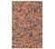 Tapis De Salon Moderne Tissé Plat Gloom En Polyester - Orange - 140x200 Cm