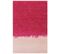 Tapis De Salon Moderne Tissé Plat Burst En Polyester - Rose - 140x200 Cm