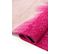 Tapis De Salon Moderne Tissé Plat Burst En Polyester - Rose - 170x240 Cm