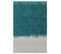 Tapis De Salon Moderne Tissé Plat Burst En Polyester - Bleu - 140x200 Cm