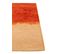 Tapis De Salon Moderne Tissé Plat Burst En Polyester - Orange - 80x150 Cm
