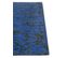 Tapis De Salon Moderne Tissé Plat Gloom En Polyester - Bleu - 140x200 Cm