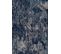 Tapis De Salon Moderne Tissé Plat Crown En Polyester - Bleu - 170x240 Cm