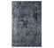 Tapis De Salon Moderne Tissé Plat Crown En Polyester - Bleu - 170x240 Cm