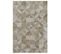 Tapis De Salon Moderne Tissé Plat Rosebud En Polyester - Beige - 170x240 Cm