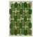 Tapis De Salon Moderne Tissé Plat Black Spice En Polyester - Vert - 200x280 Cm