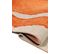 Tapis De Salon Moderne Tissé Plat Yoyo En Polyester - Orange - 170x240 Cm