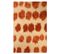 Tapis De Salon Moderne Tissé Plat Bullet En Polyester - Rouge - 80x150 Cm