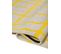 Tapis De Salon Moderne Tissé Plat Vero En Polyester - Jaune - 200x280 Cm