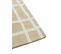 Tapis De Salon Moderne Tissé Plat Vero En Polyester - Beige - 80x150 Cm