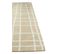 Tapis De Salon Moderne Tissé Plat Vero En Polyester - Beige - 80x150 Cm