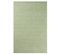 Tapis De Salon Moderne Tissé Plat Smog En Polyester - Vert - 80x150 Cm