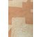 Tapis De Salon Moderne Tissé Plat Spring En Polyester - Orange - 80x150 Cm