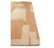 Tapis De Salon Moderne Tissé Plat Spring En Polyester - Orange - 80x150 Cm