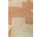 Tapis De Salon Moderne Tissé Plat Spring En Polyester - Orange - 170x240 Cm