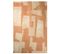 Tapis De Salon Moderne Tissé Plat Spring En Polyester - Orange - 200x280 Cm